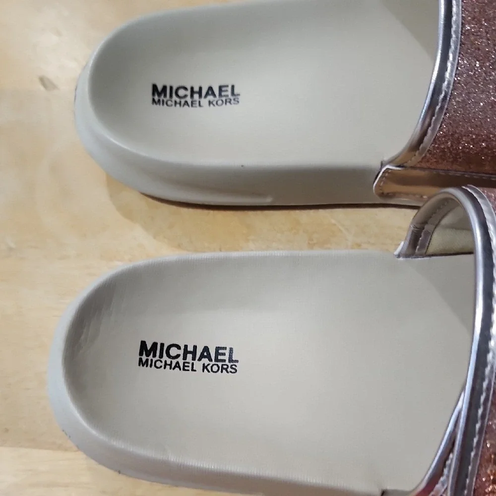 Michael Kors Pink‎ Glitter Sandals